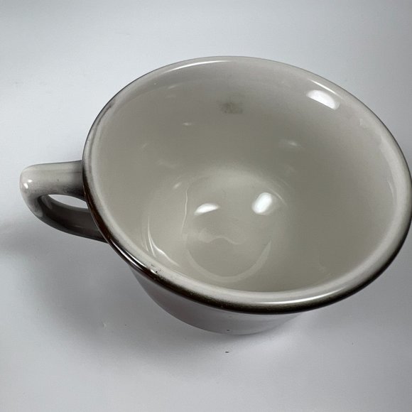 Vtg Jackson Custom China Coffee Mugs Cups Brown Restaurant Ware Union Made Lot 3 - Picture 7 of 9